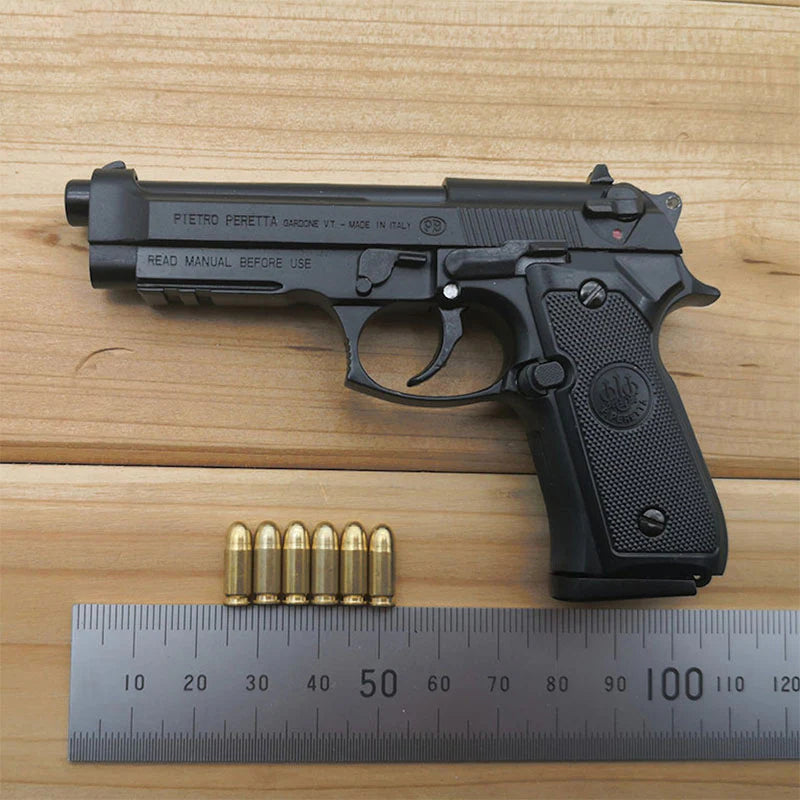 Beretta M92F Metal Odel Gun Ejectable Bullet Casing