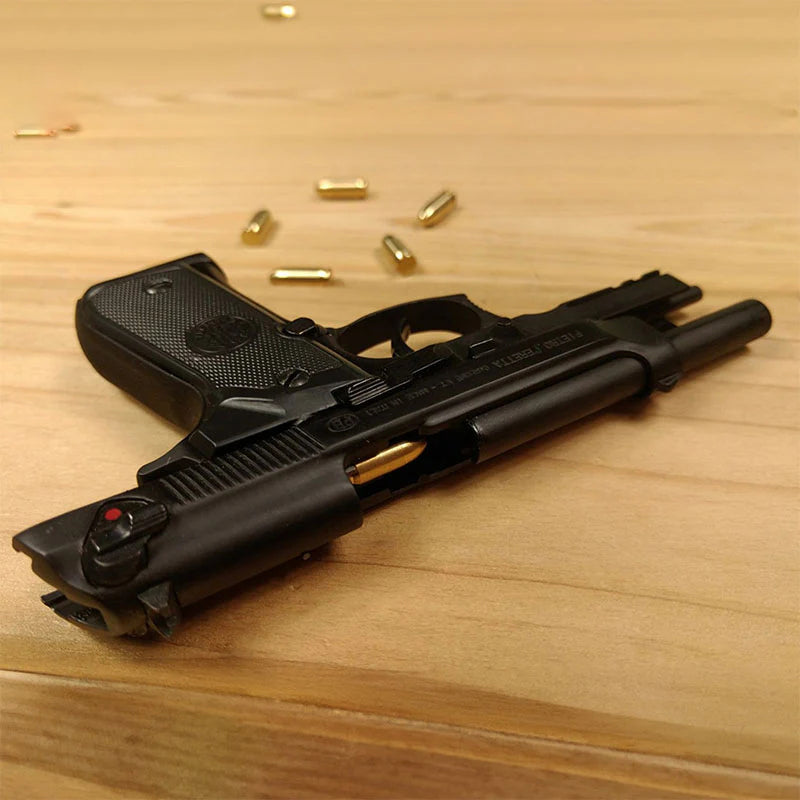 Beretta M92F Metal Odel Gun Ejectable Bullet Casing