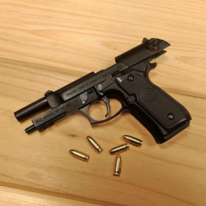 Beretta M92F Metal Odel Gun Ejectable Bullet Casing