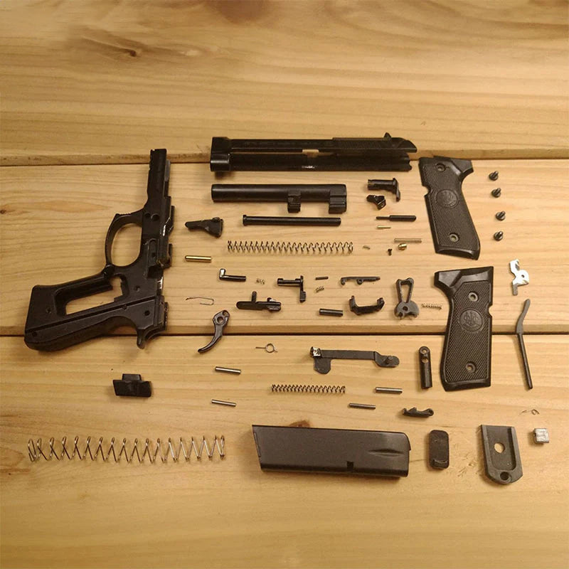 Beretta M92F Metal Odel Gun Ejectable Bullet Casing