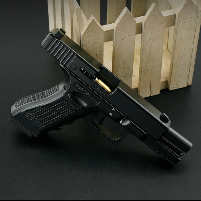 Glock G17 Metal Toy Gun Model Removable Shell Ejection Alloy Pistol