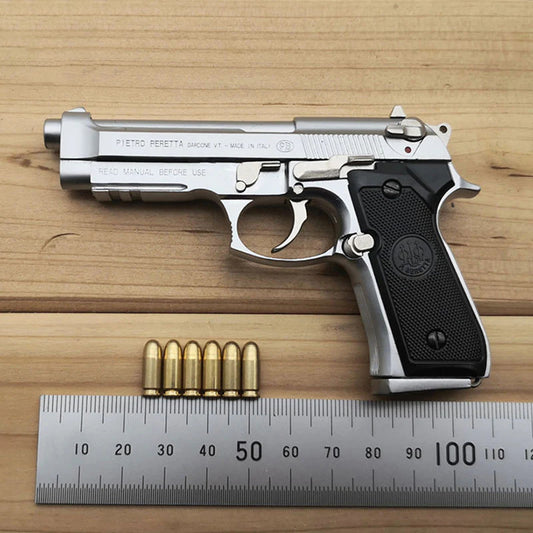 Beretta M92F Metal Odel Gun Ejectable Bullet Casing